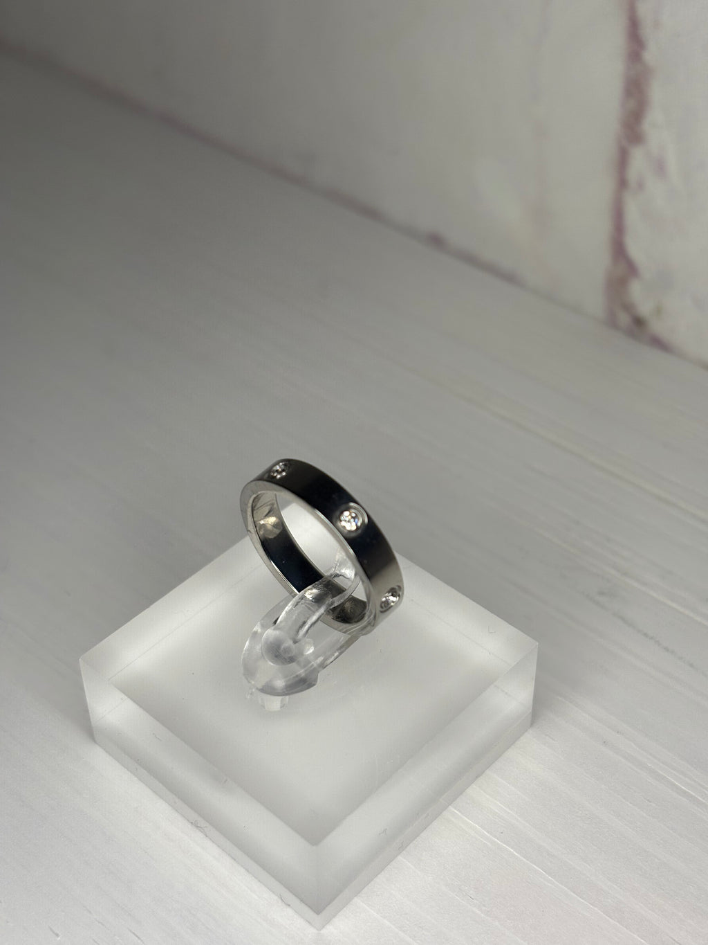 Carter Diamond Silver ring