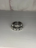 Silver CCDD ring