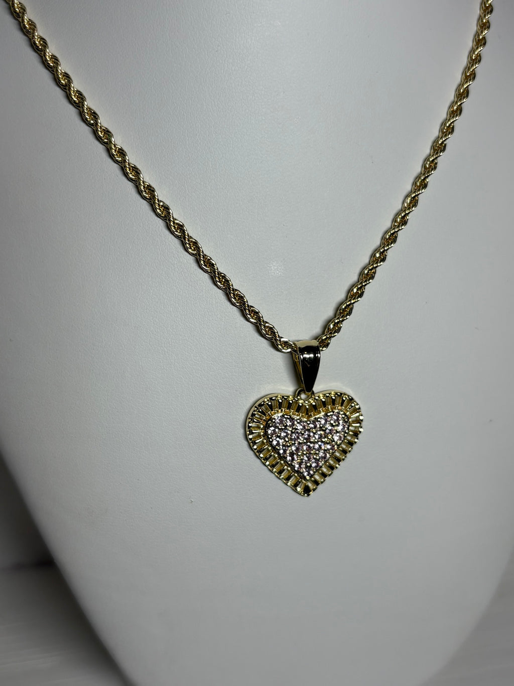 Cristal Heart Necklace