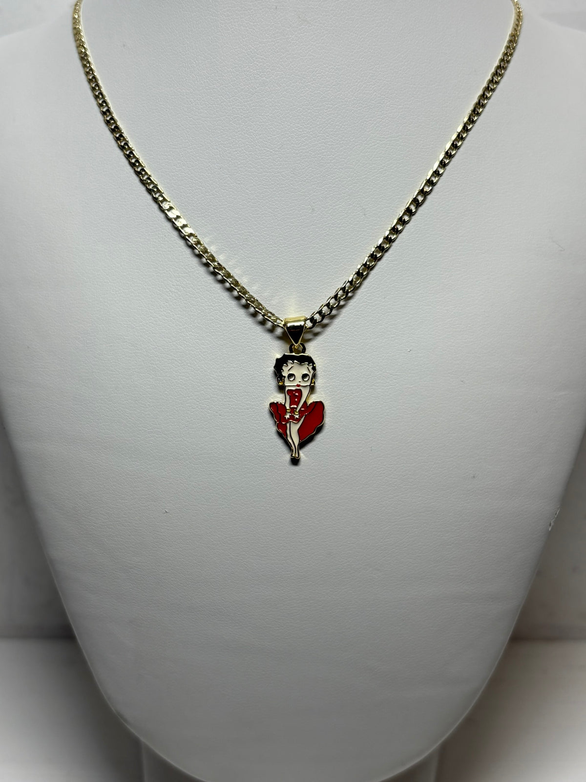 Red Dress Betty Necklace