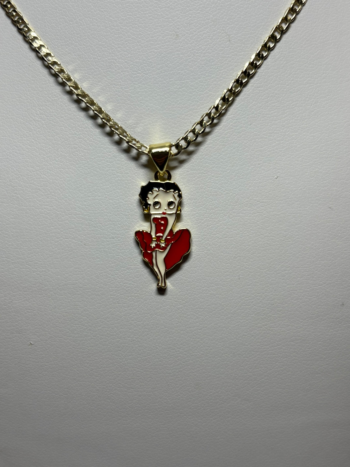 Red Dress Betty Necklace