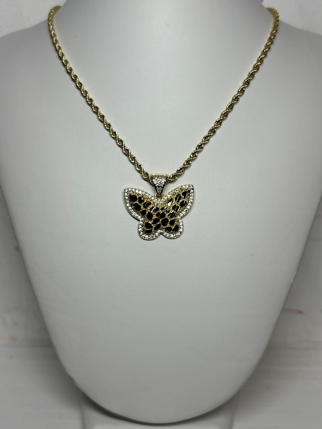 Butterfly Cut Necklace