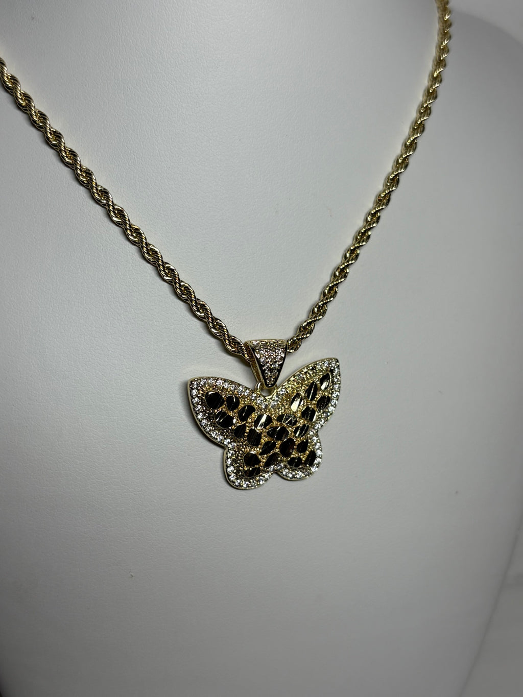 Butterfly Cut Necklace