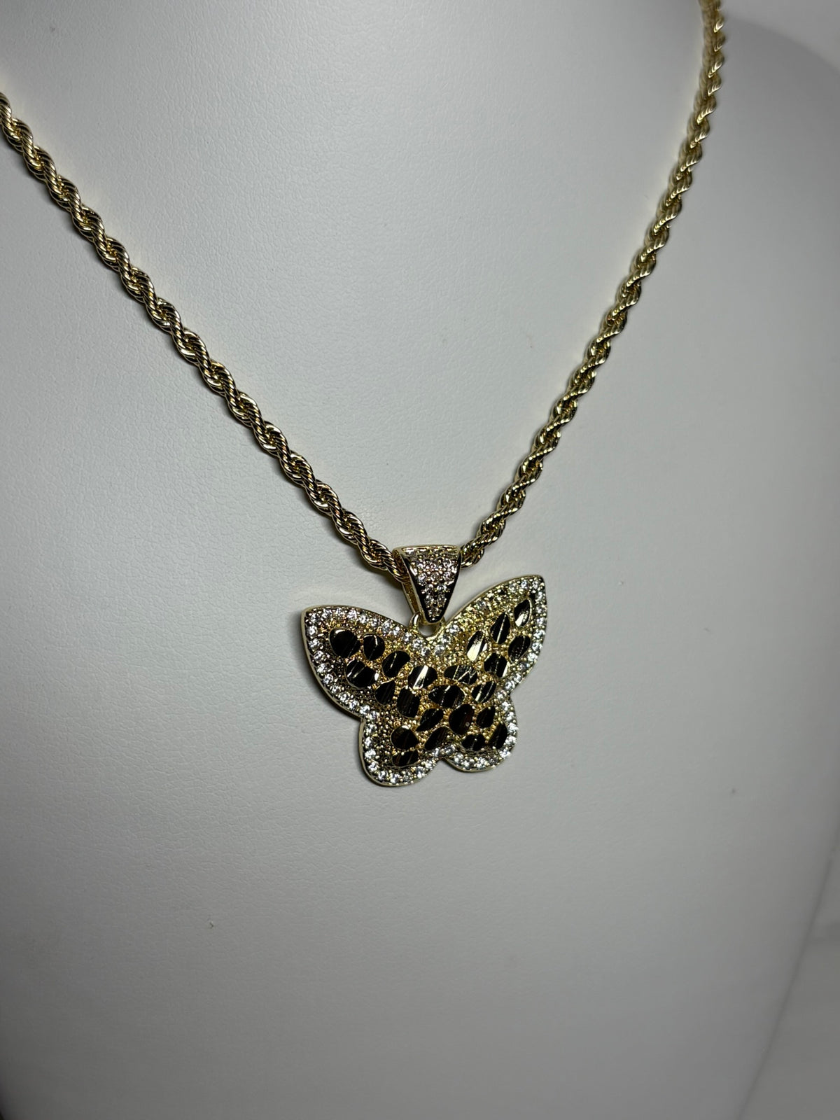 Butterfly Cut Necklace