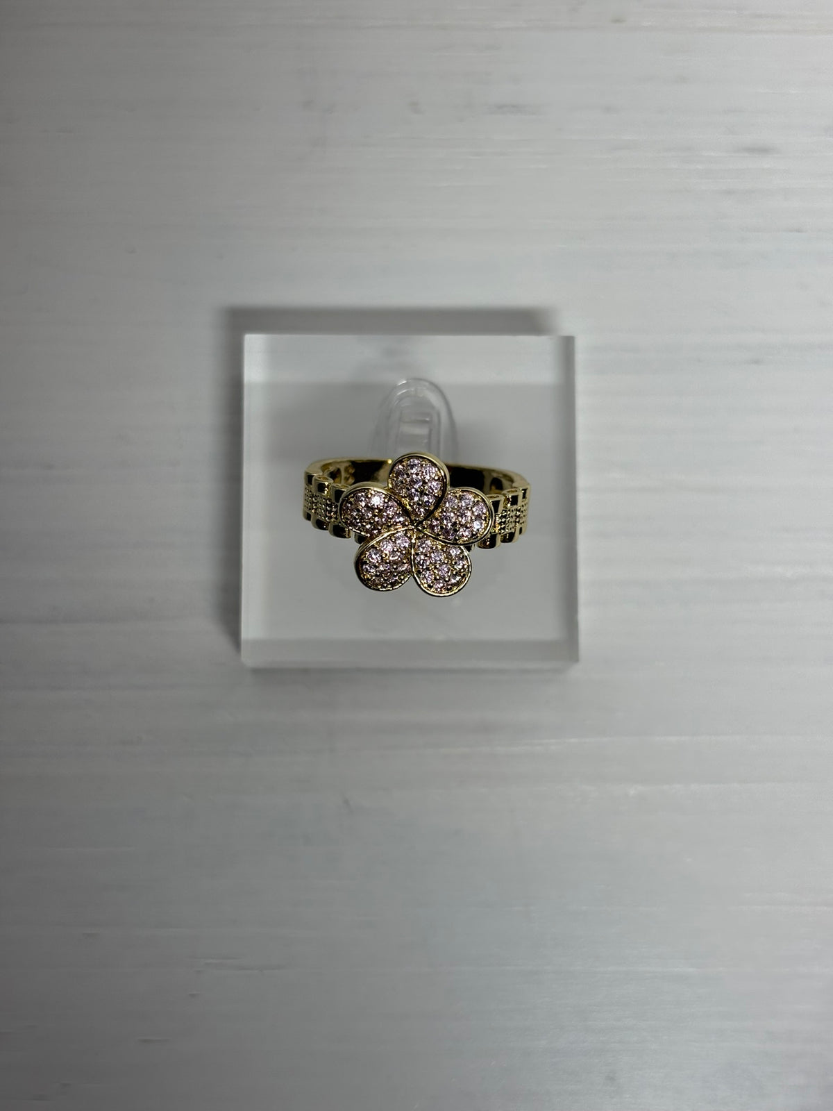 Flower Bling Ring