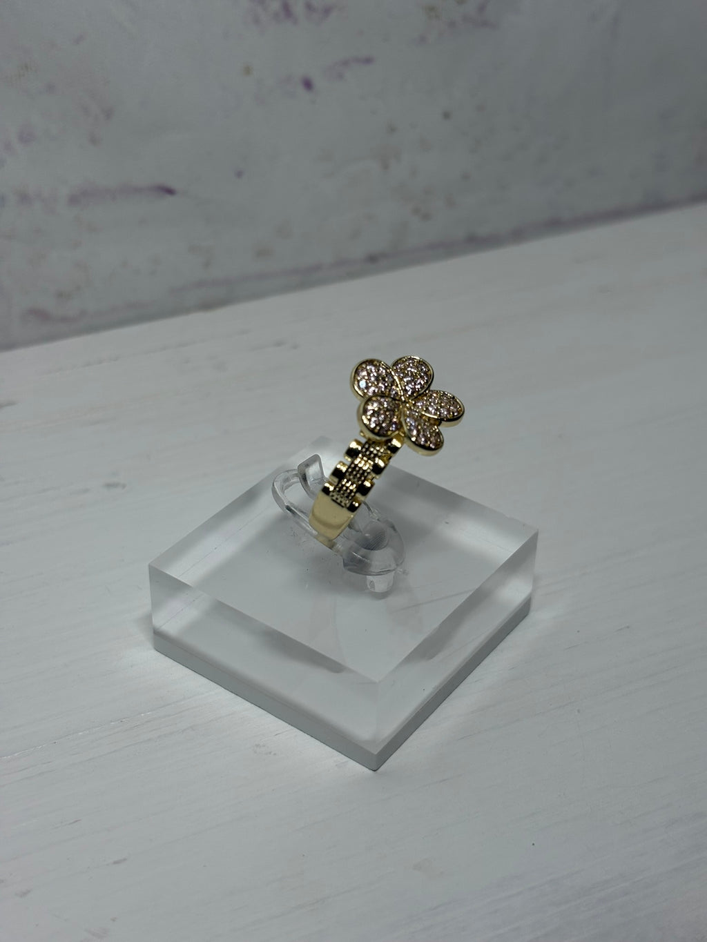 Flower Bling Ring