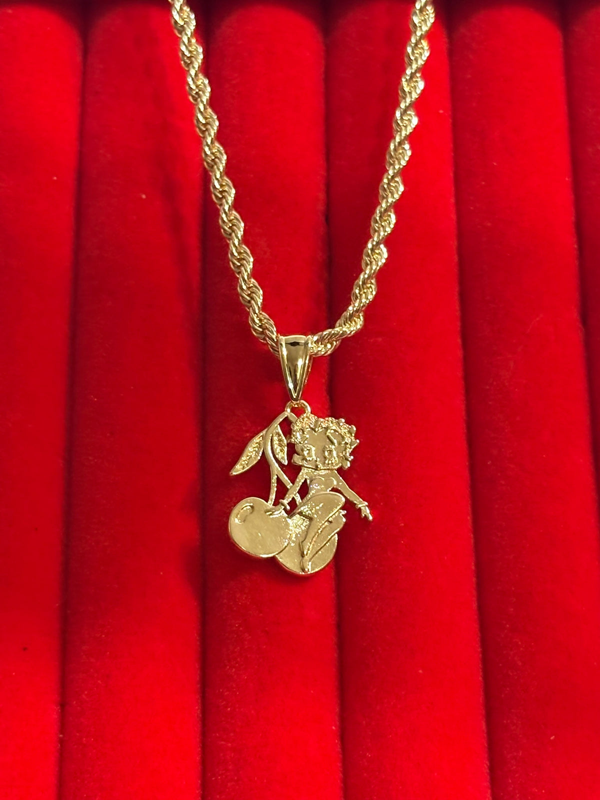 Betty Cherry Necklace