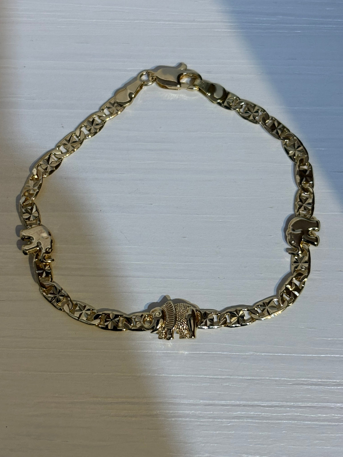 Trio Elephant Bracelet
