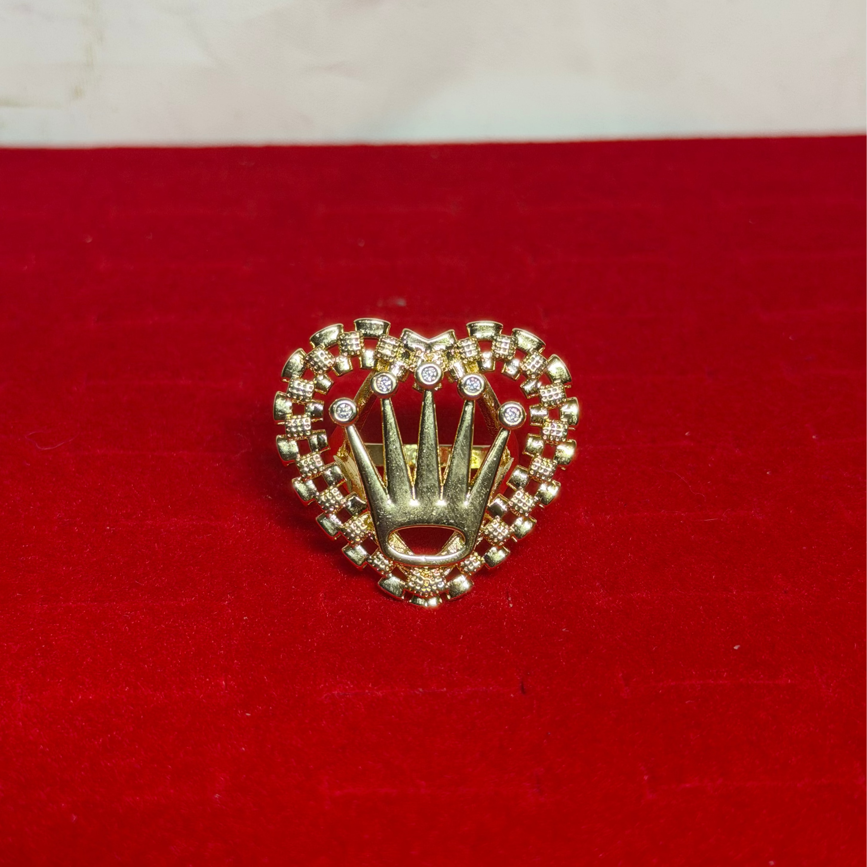 Crown Rolly Ring