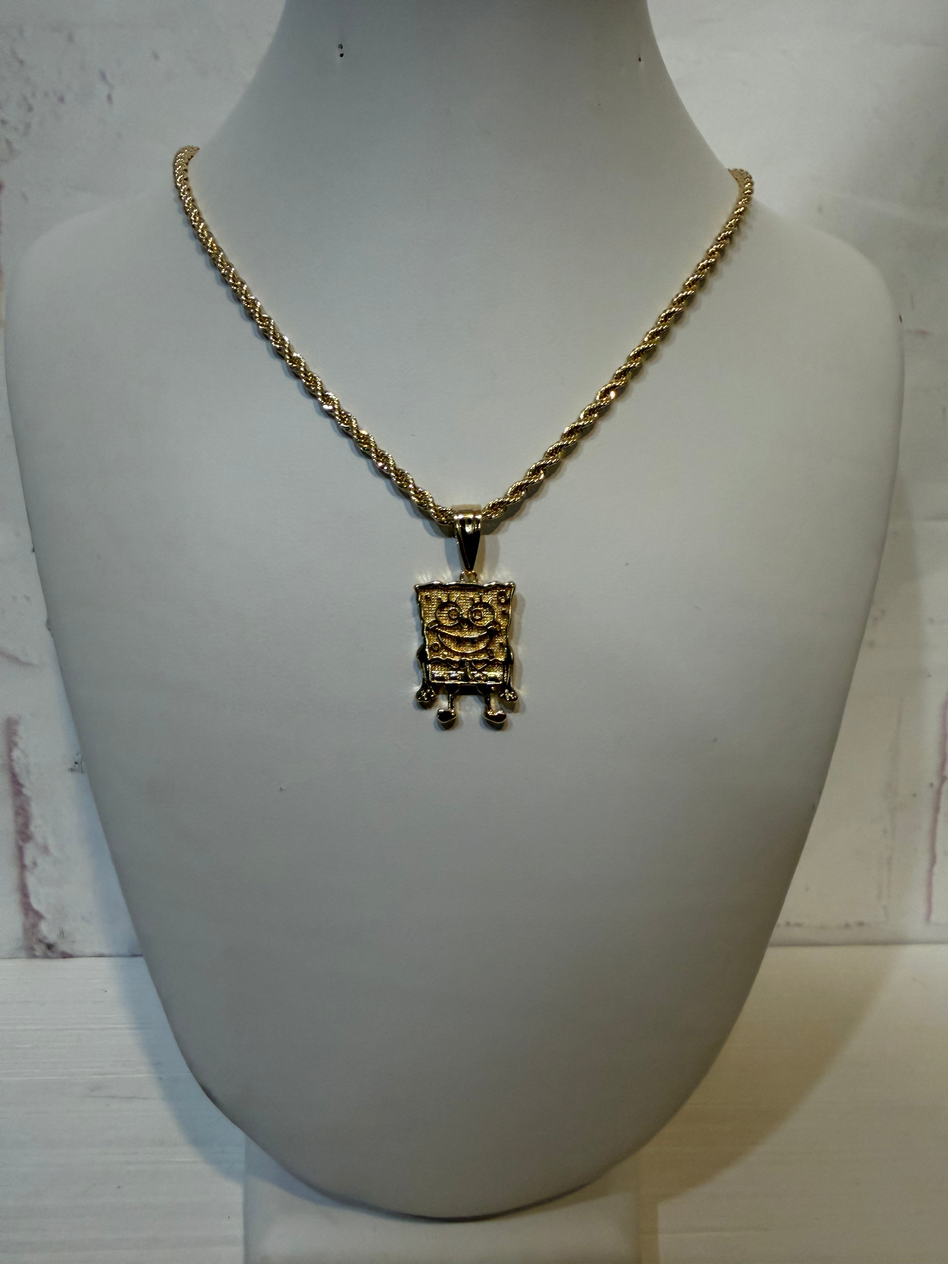 Square Pants necklace