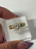 Tiny Rolly Heart Ring