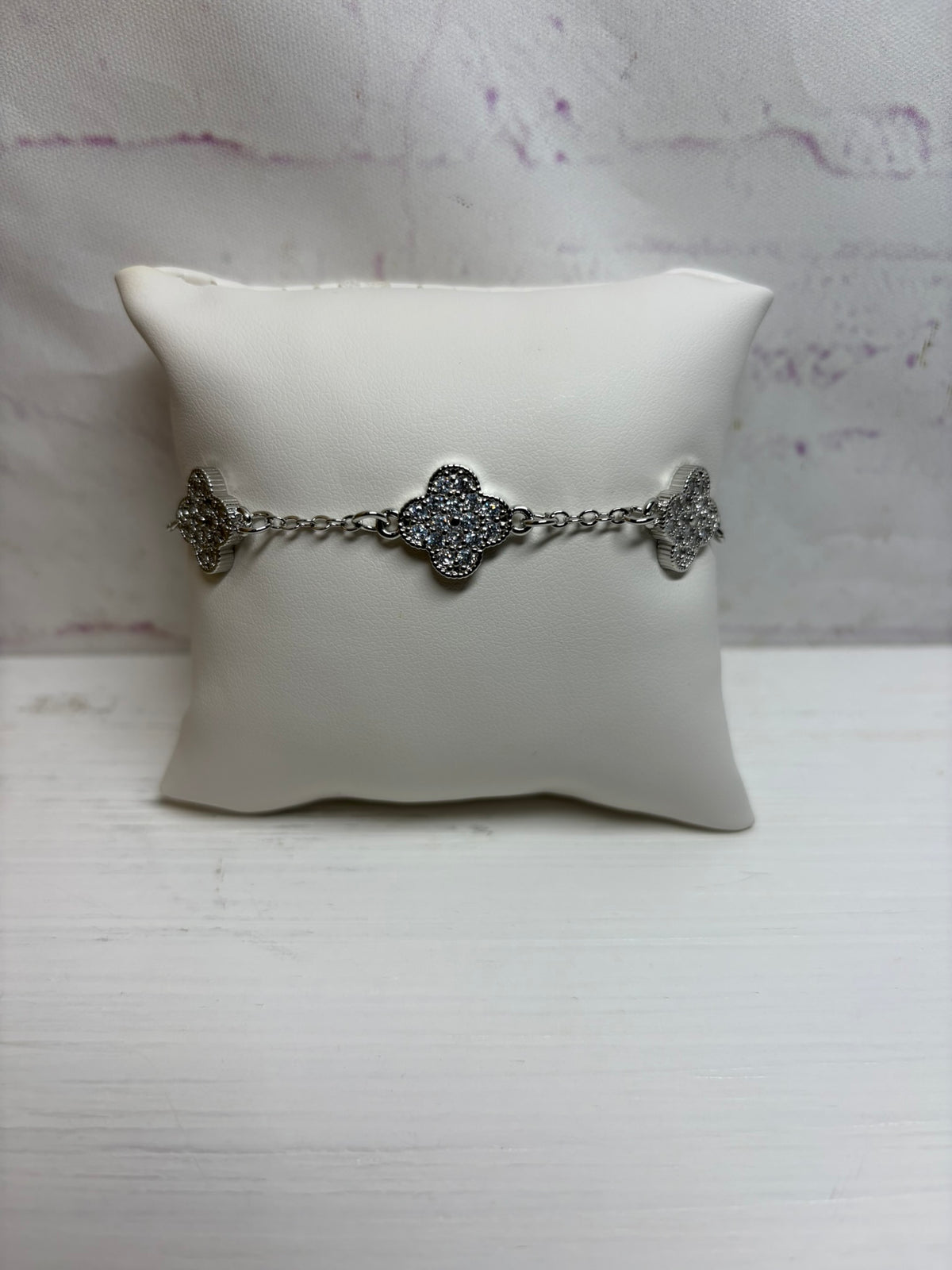 Bling Silver Bloom Bracelet