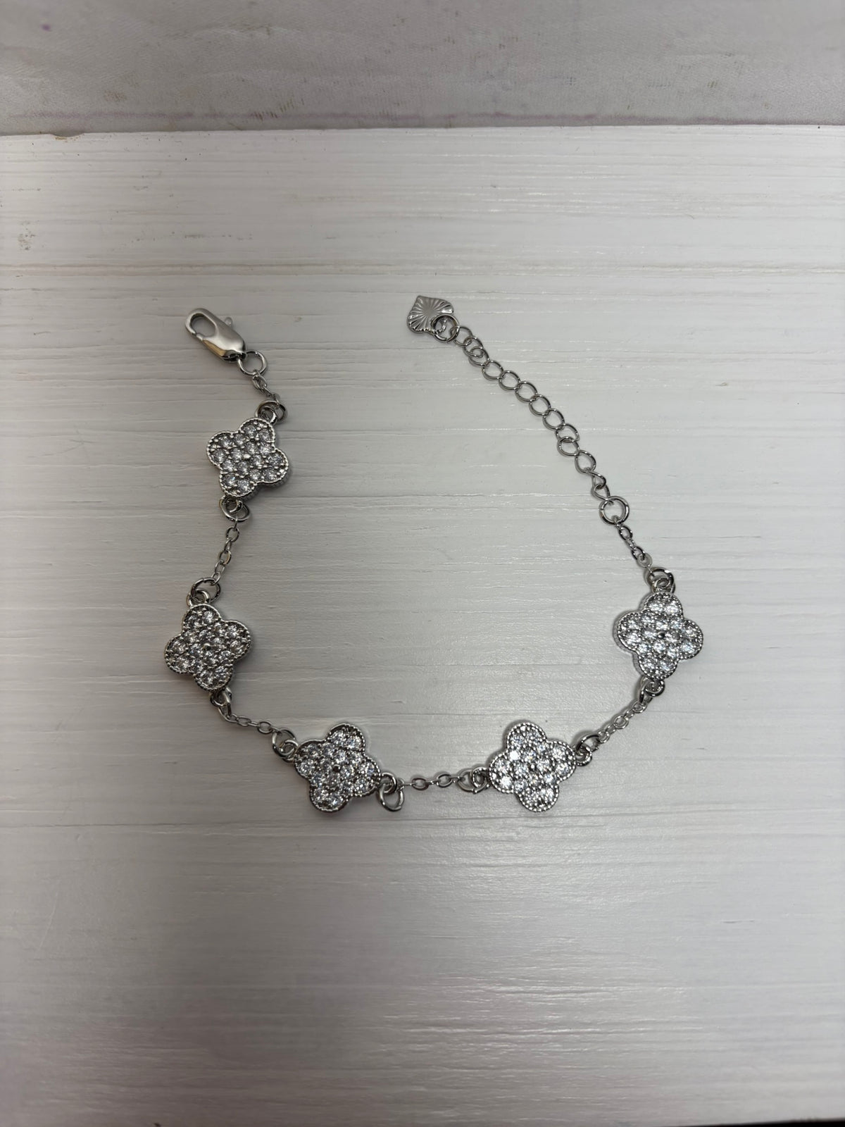Bling Silver Bloom Bracelet