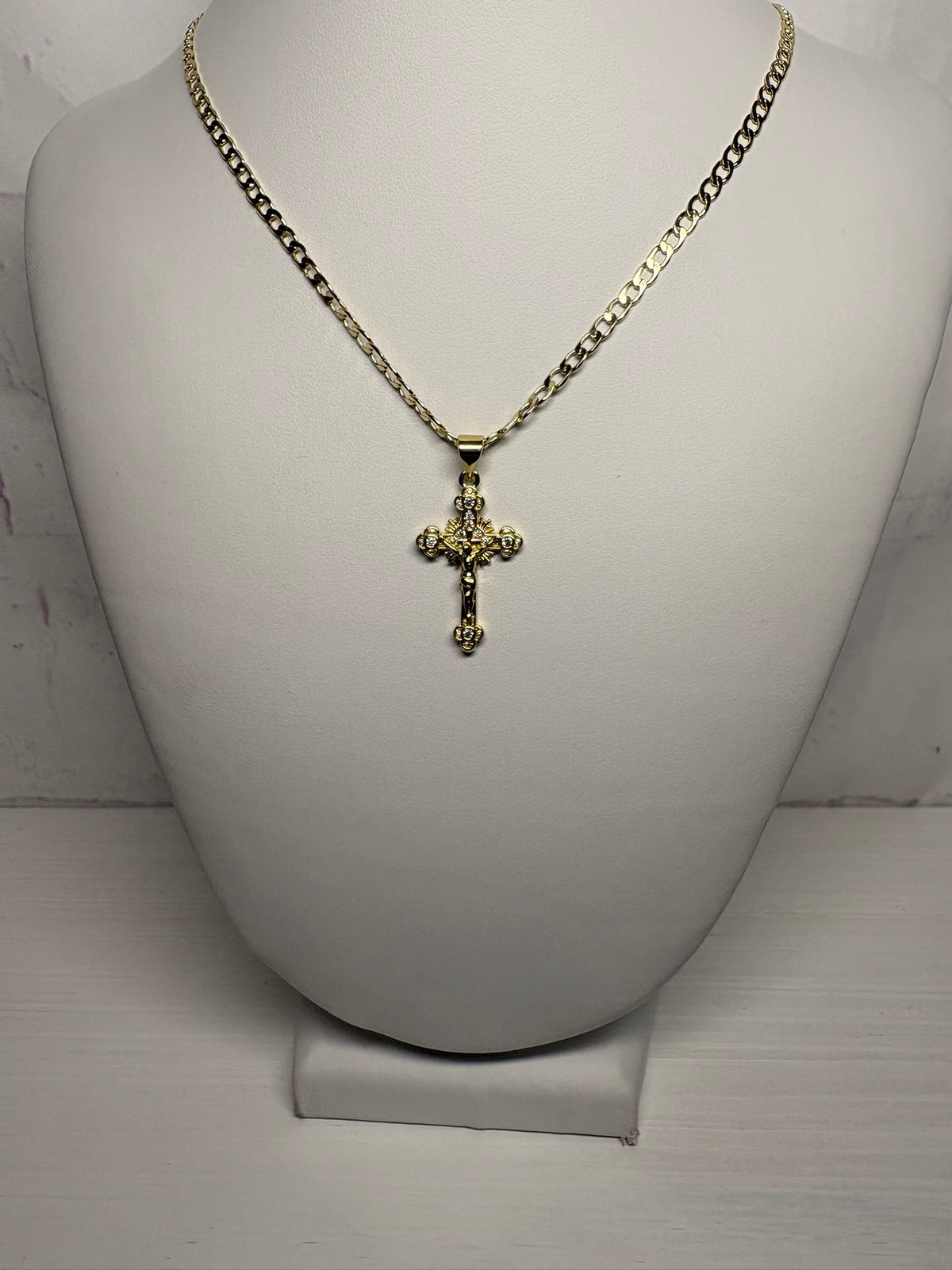 Delicate Devotion Cross Necklace
