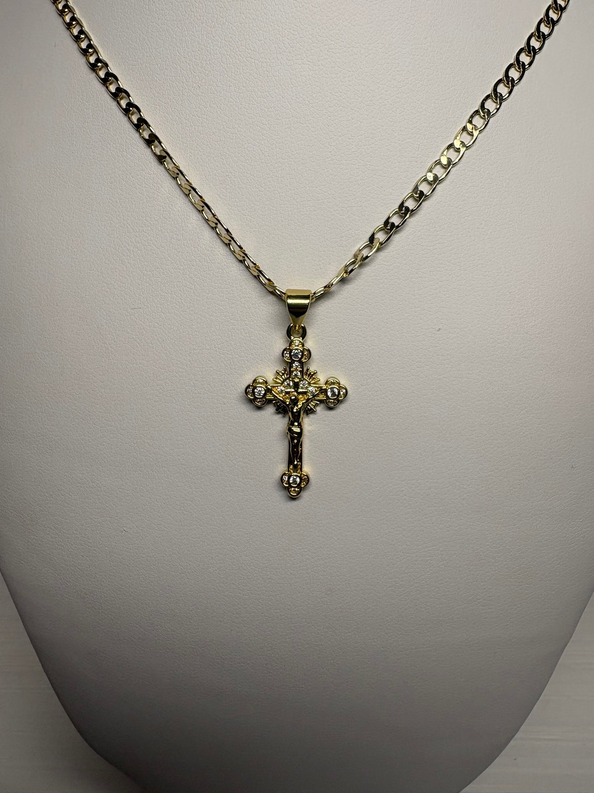 Delicate Devotion Cross Necklace