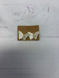 Blush Butterfly Earrings