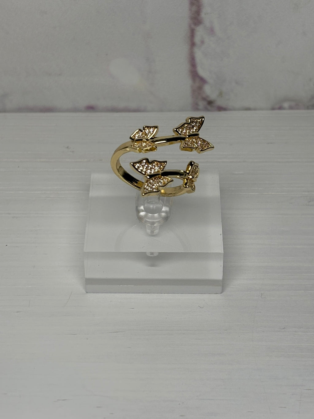 Pretty Butterfly Wrap Ring