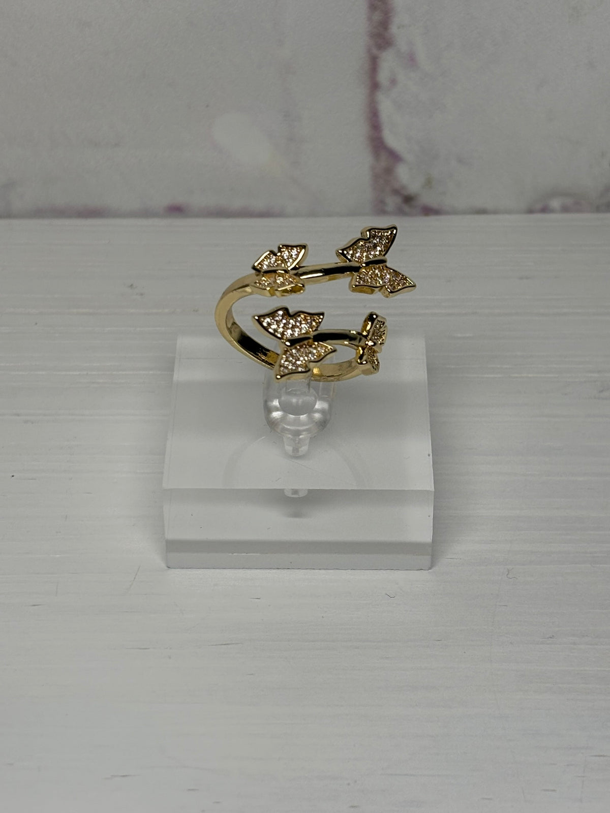 Pretty Butterfly Wrap Ring