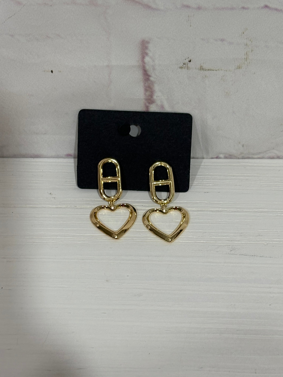 Clip Heart Earrings