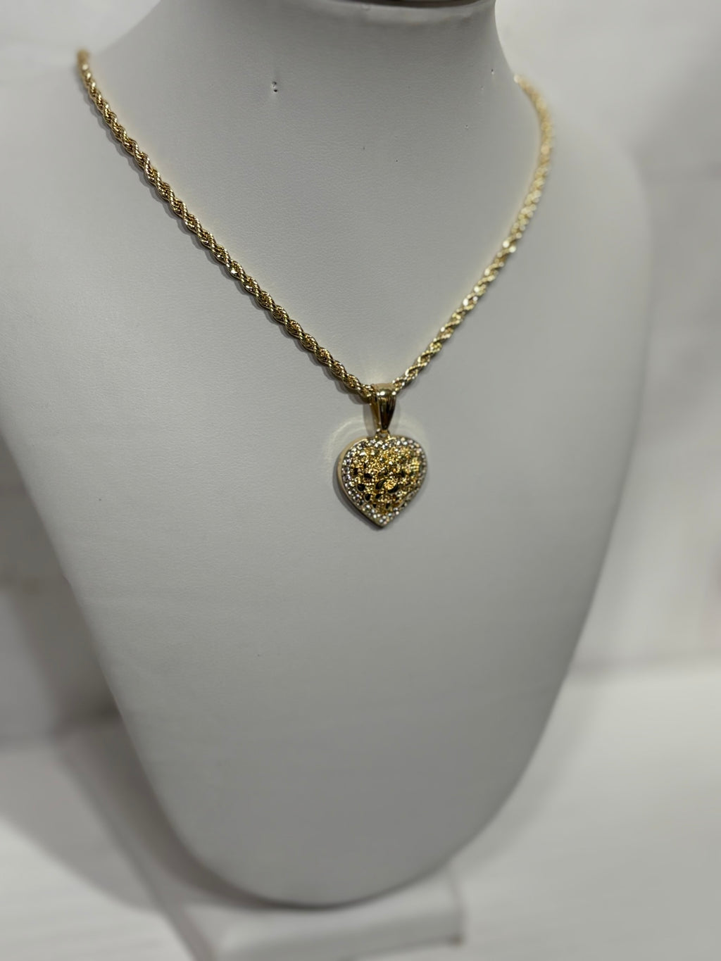 Diamond Nugget Heart