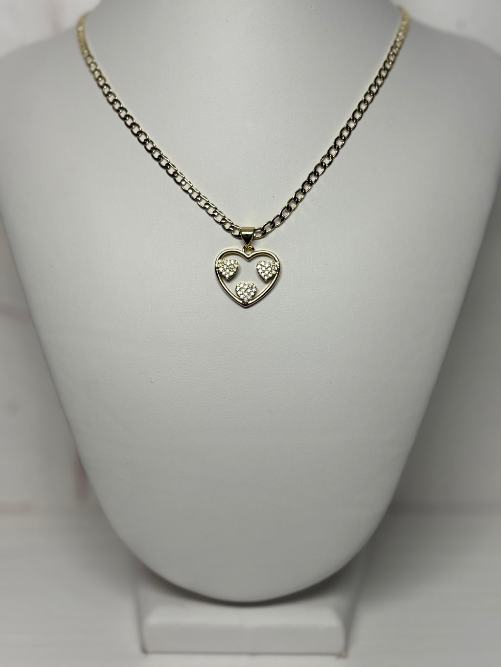 Triple Heart Necklace