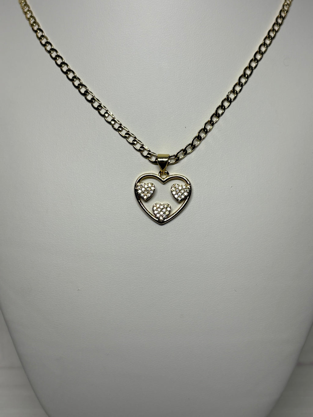 Triple Heart Necklace