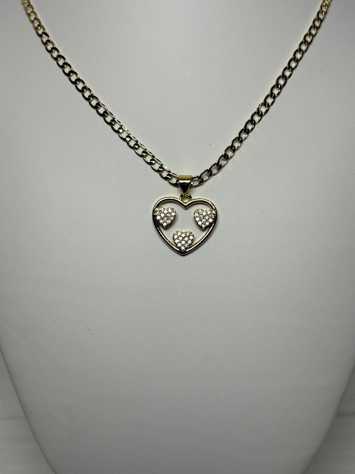 Triple Heart Necklace