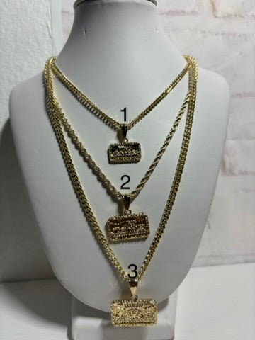 Last Supper Dainty Necklace