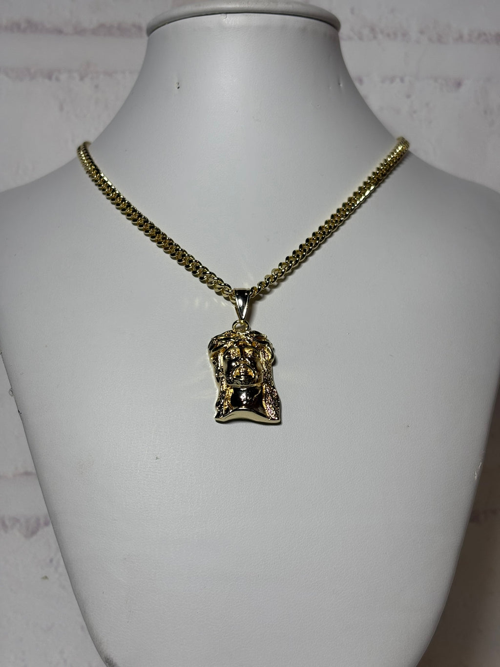 Jesus Face Neckalce