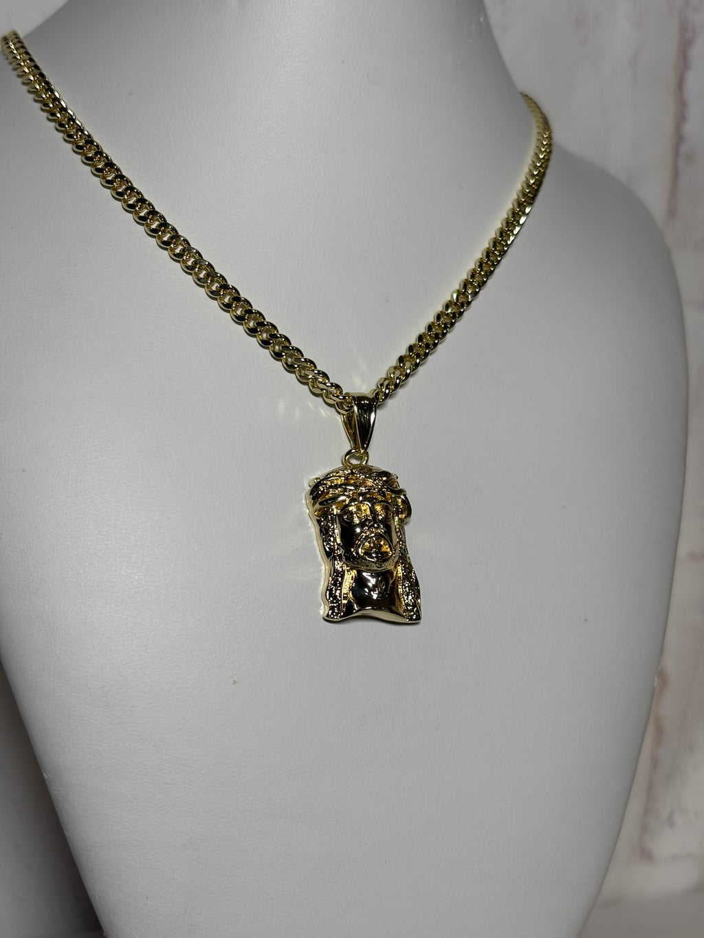 Jesus Face Neckalce