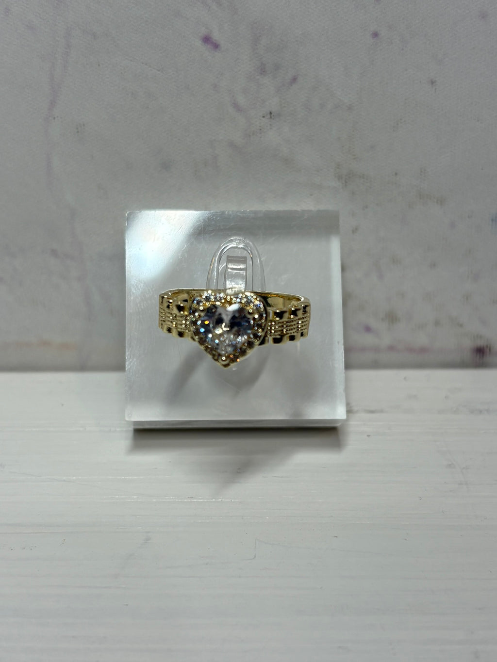 Gorg Rolly Heart Ring (Med)