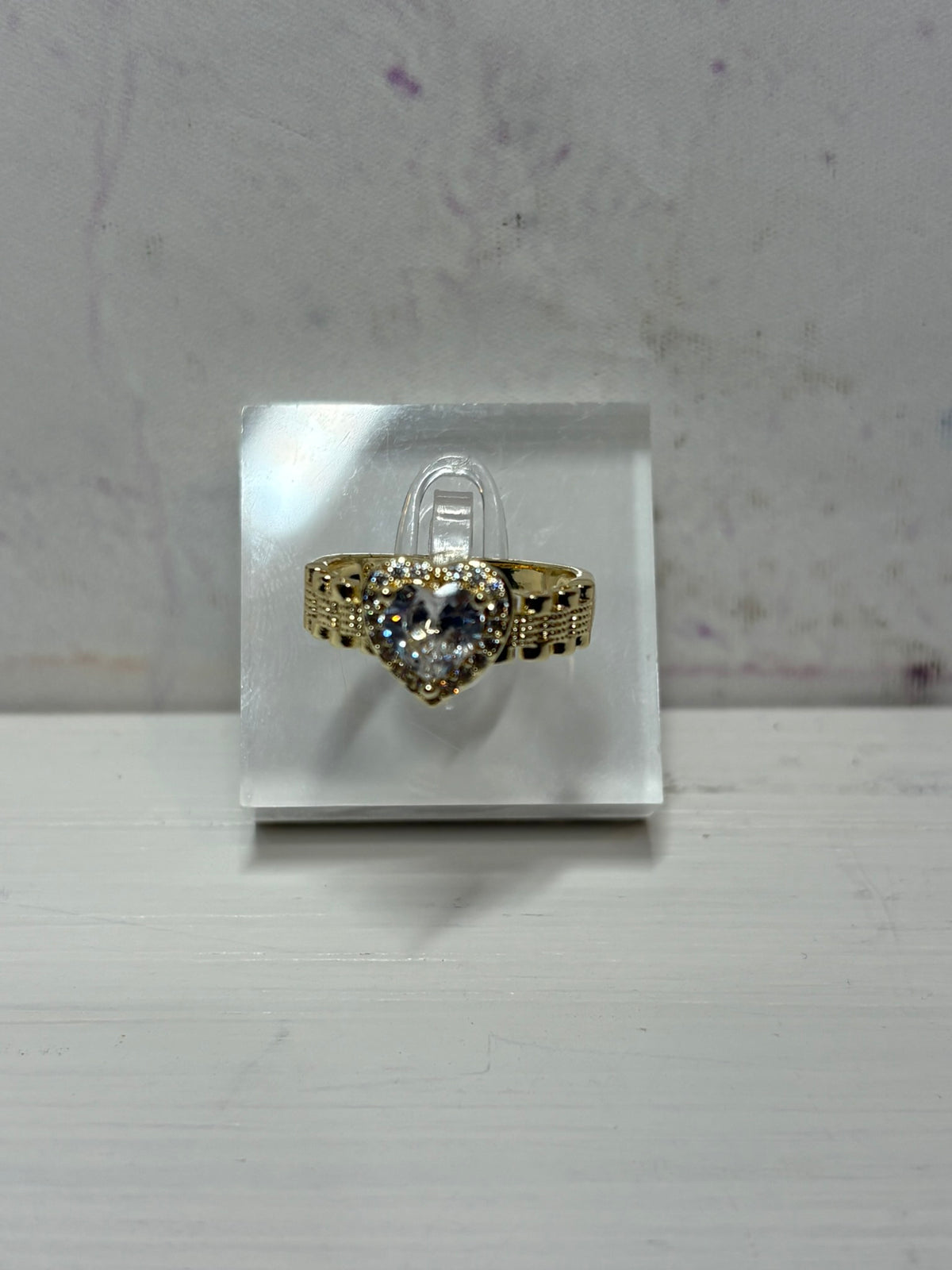 Gorg Rolly Heart Ring (Med)