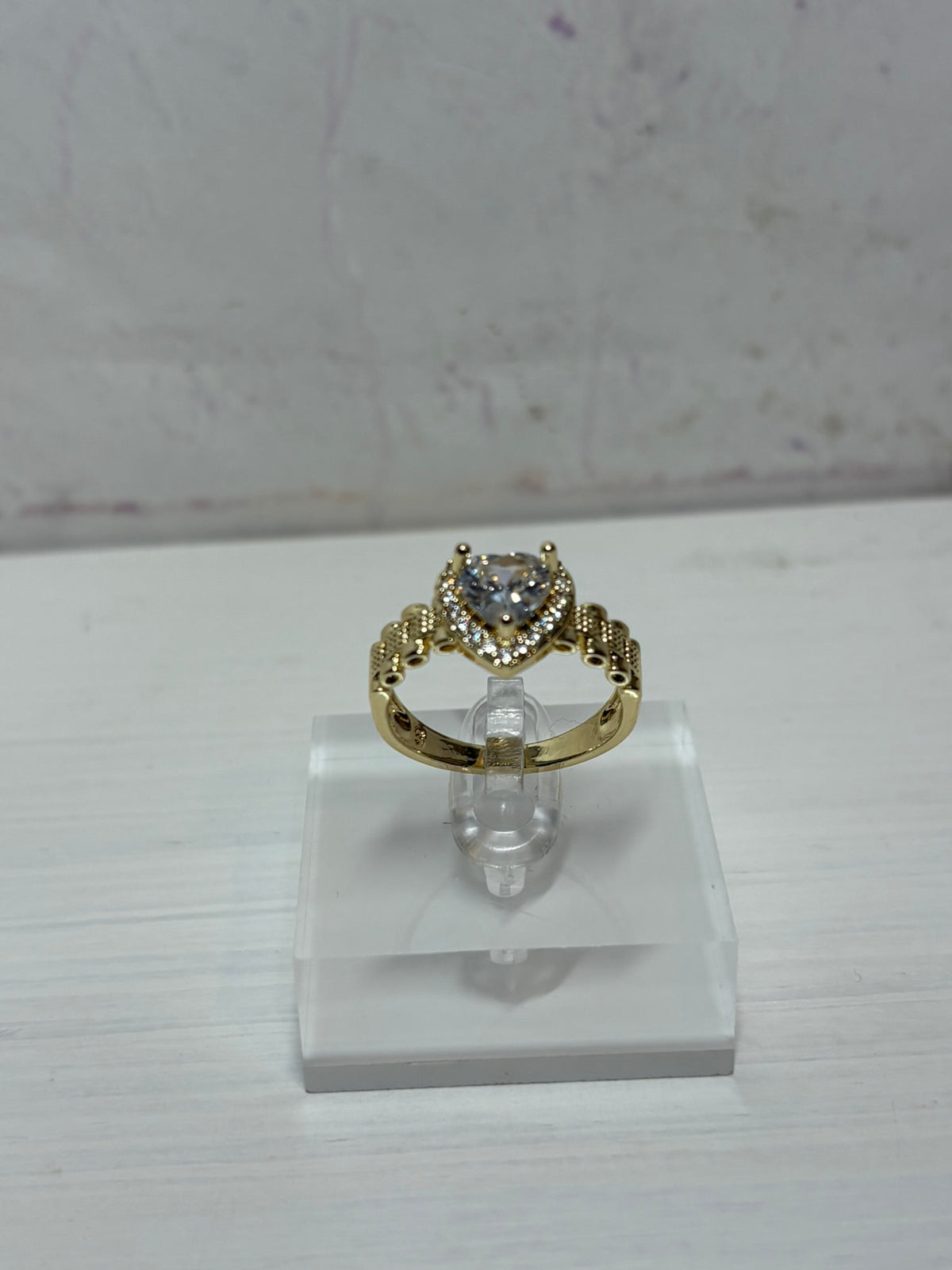 Gorg Rolly Heart Ring (Med)