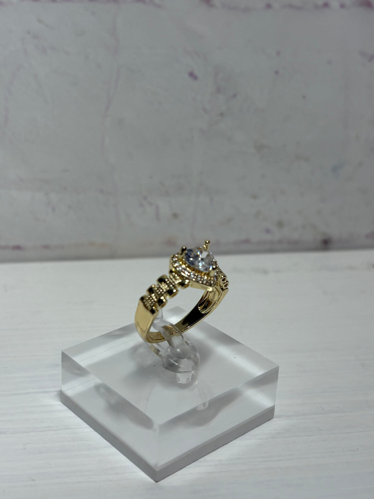 Gorg Rolly Heart Ring (Med)