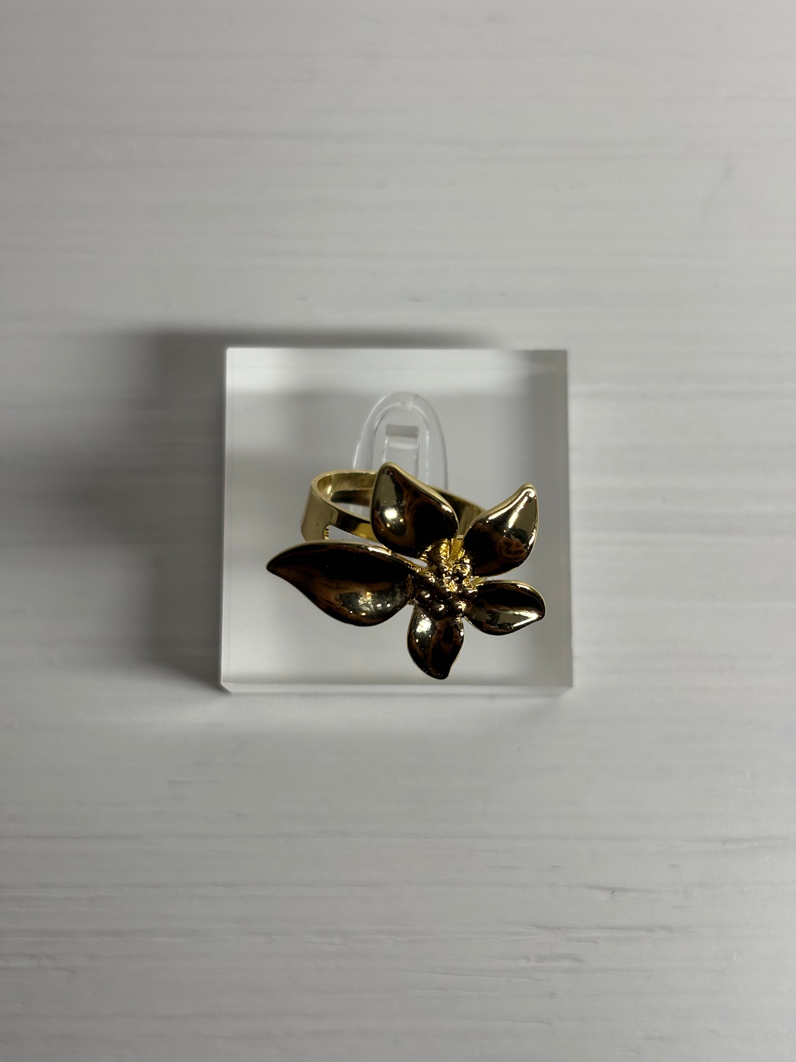 3D flower ring