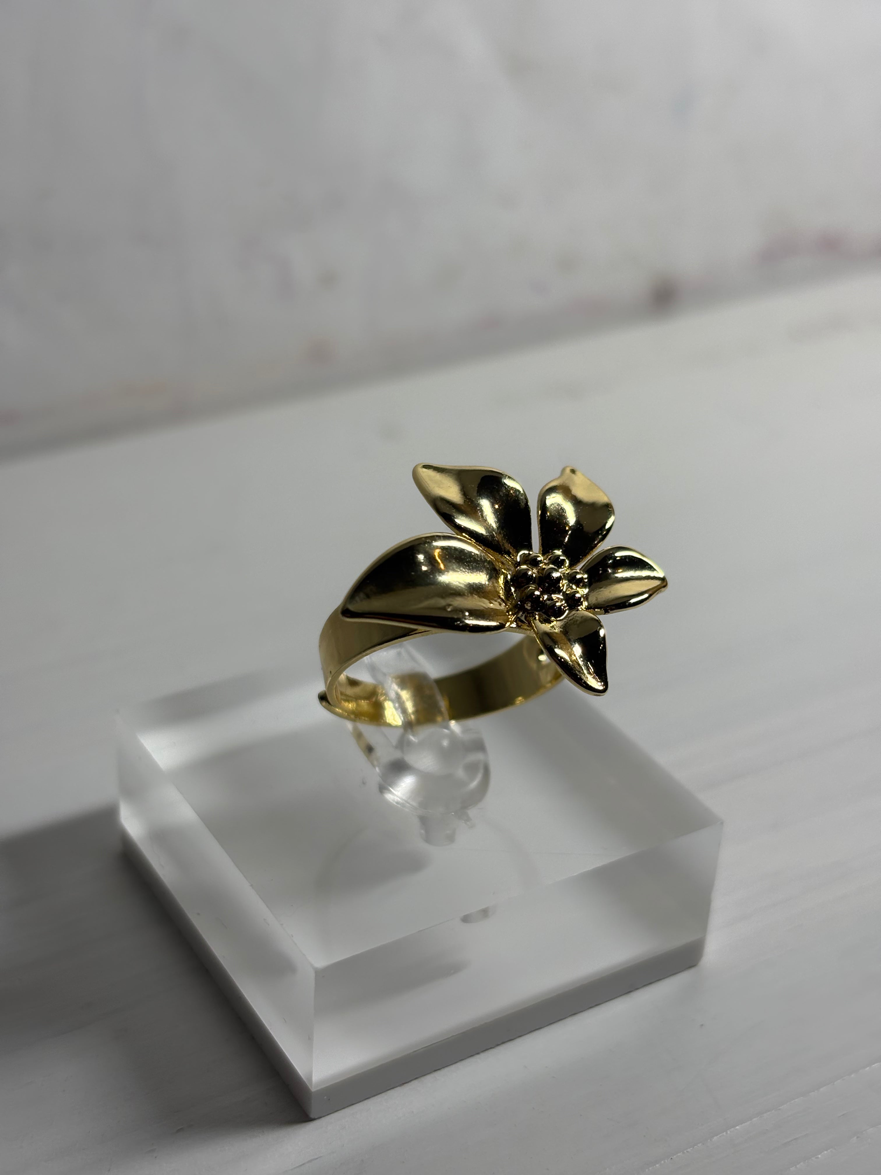 3D flower ring