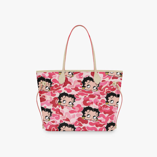 Ms.Betty Pink Large Tote bag