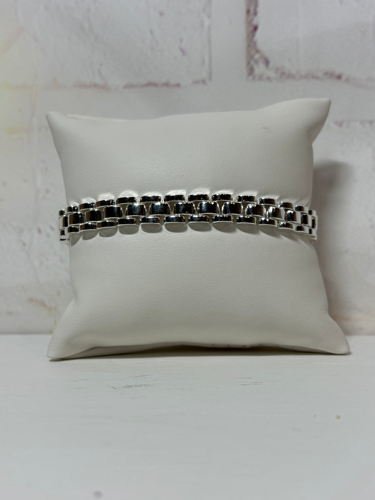 Silver Rolly Bracelet