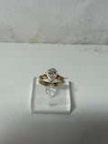 Teardrop Double Ring