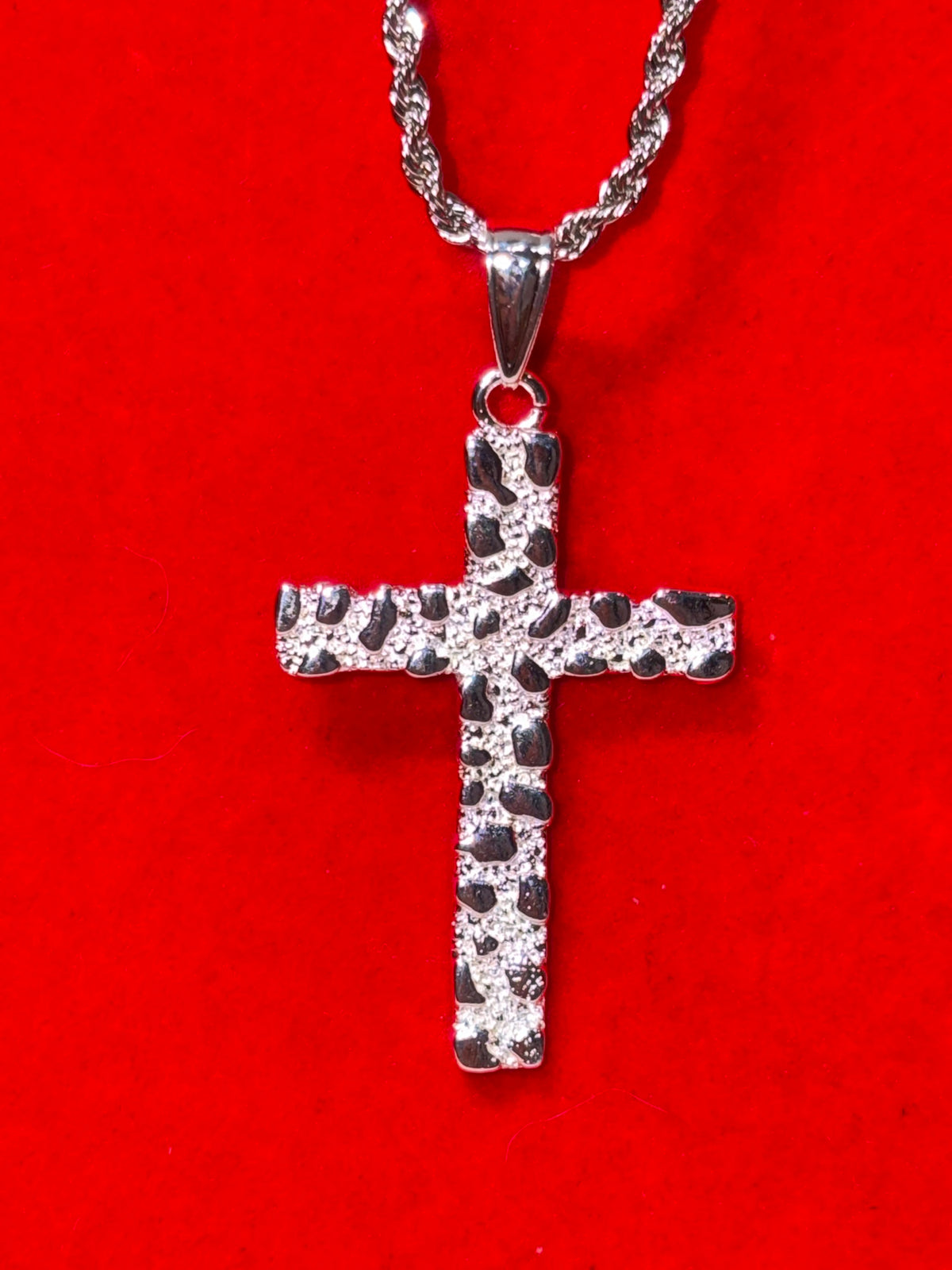 Silver Nugget Necklace