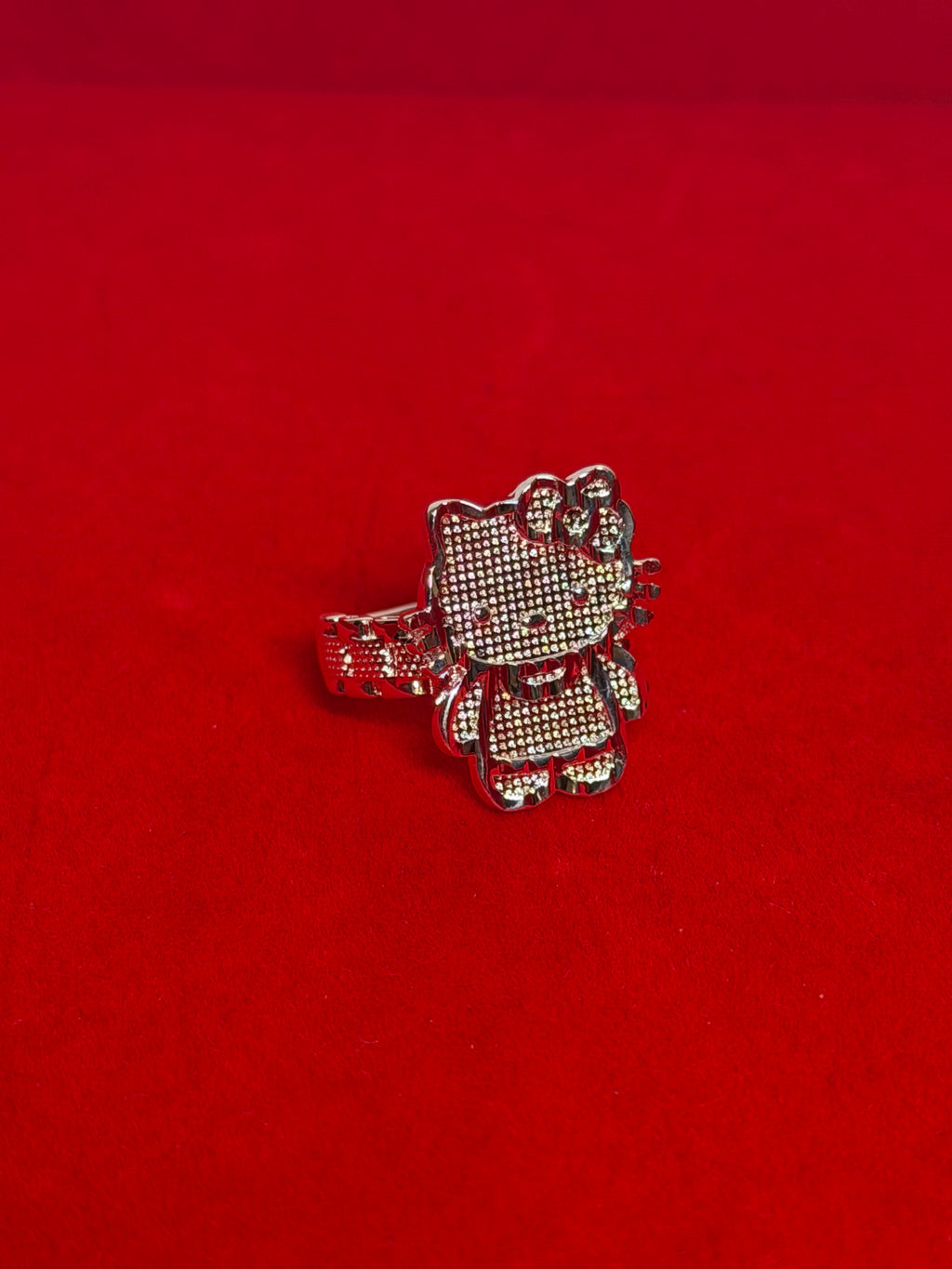 Silver HK rolex full body ring