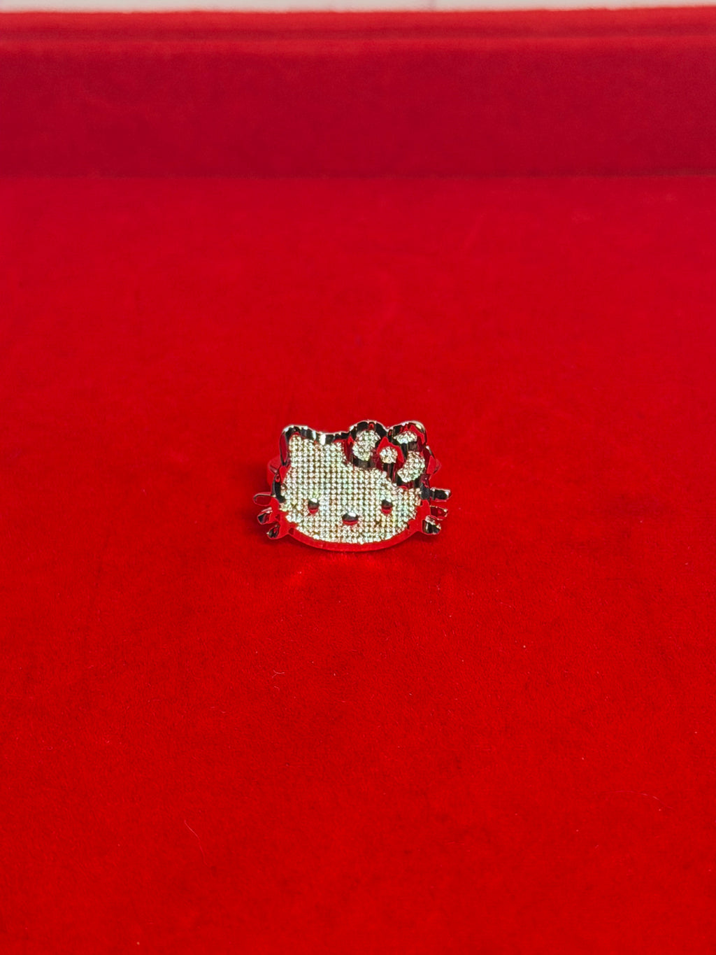 Silver Hk face ring