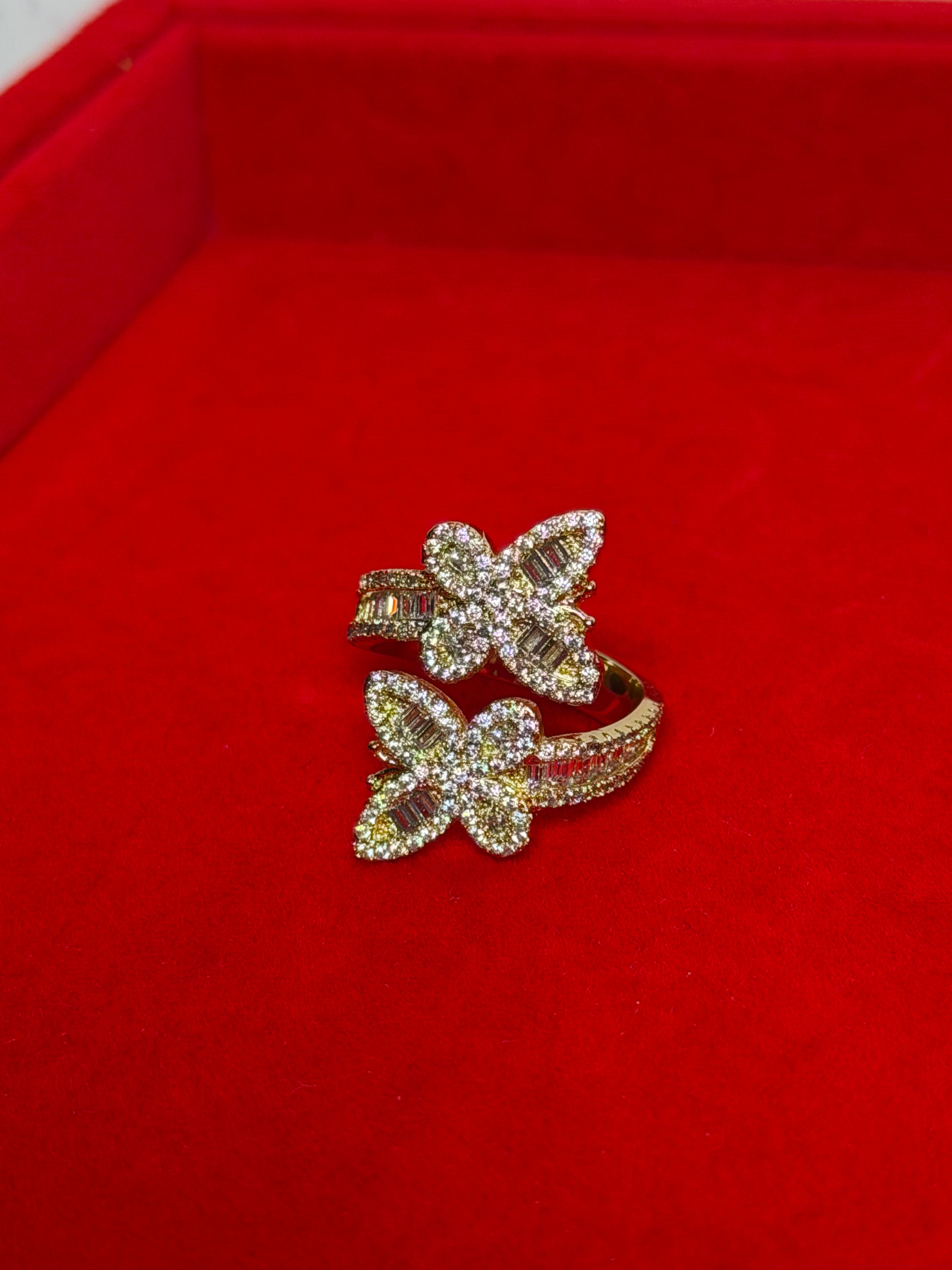 DBling Butterfly ring