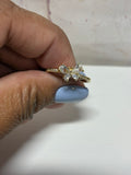 Danity Crystal Butterfly Ring