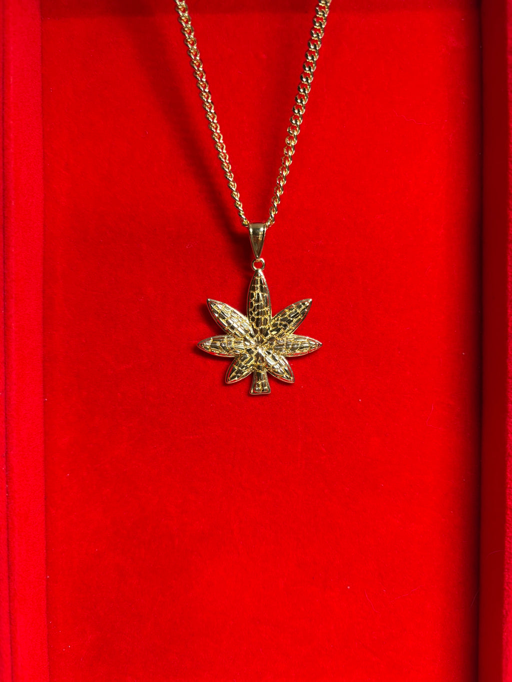 Mary Plant Necklace
