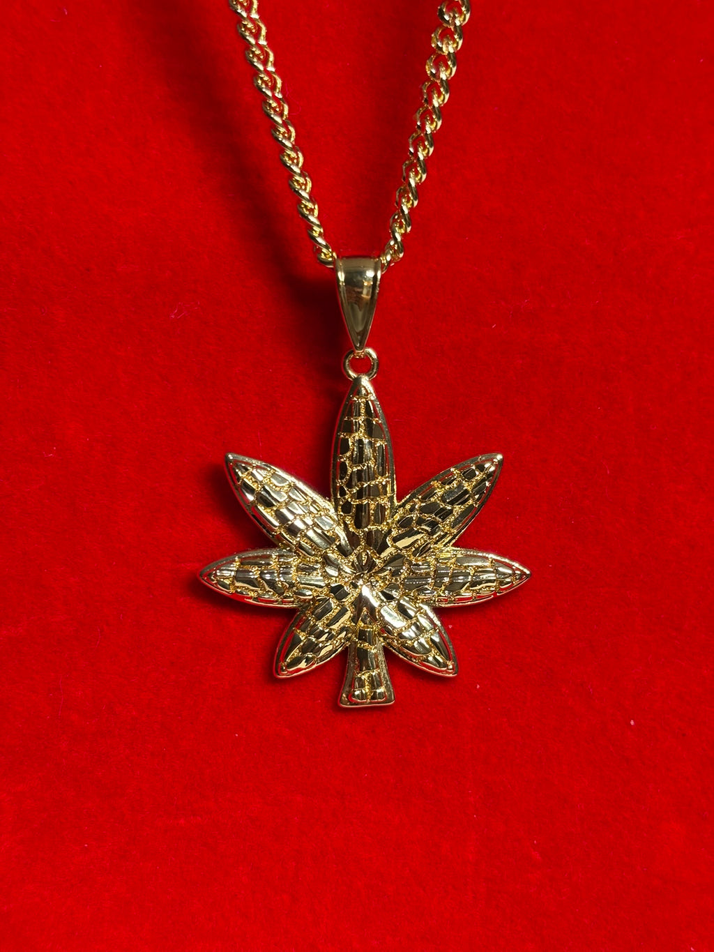 Mary Plant Necklace
