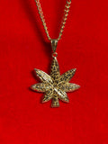Mary Plant Necklace
