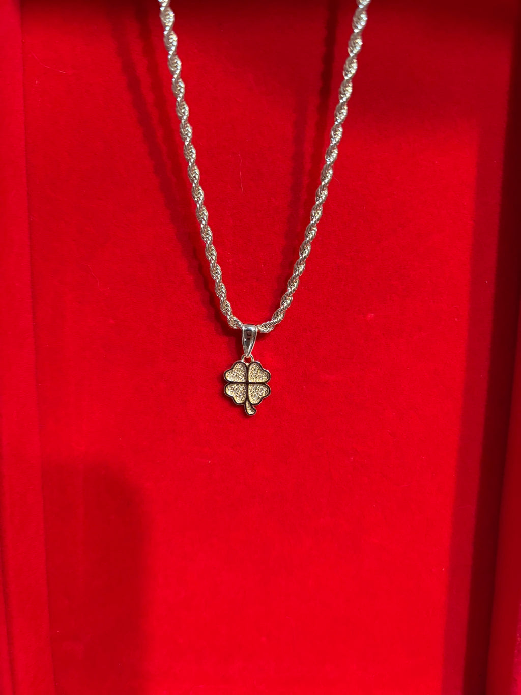 Lucky in Love Clover Necklace