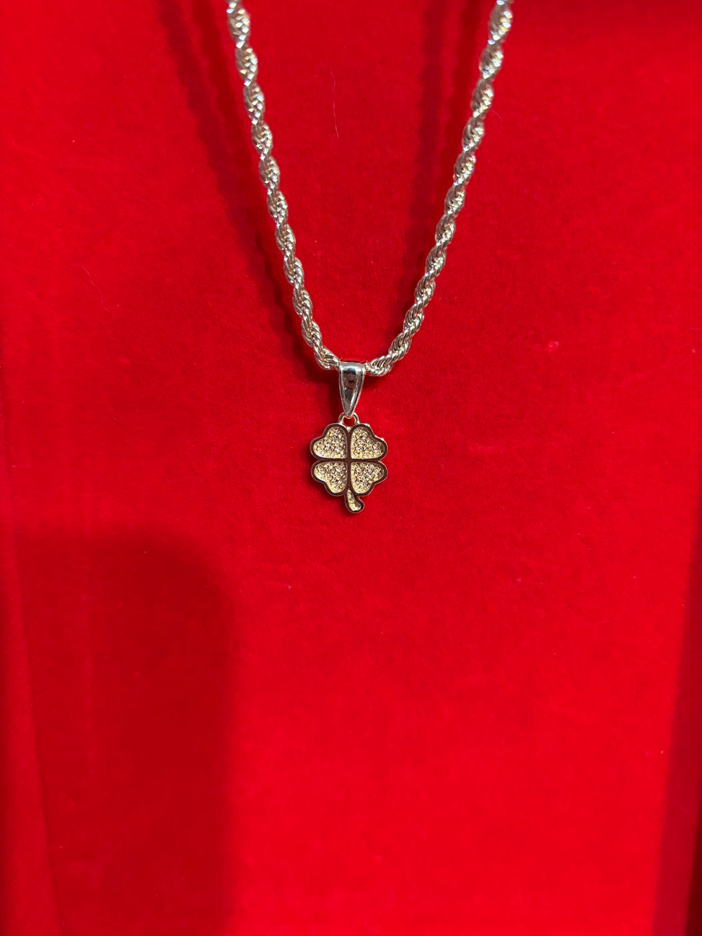 Lucky in Love Clover Necklace