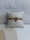 Princess Pink Heart Bracelet